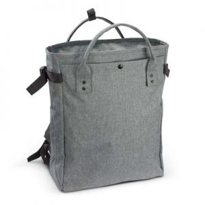 The TRENDS Newport Tote Backpack is an XL tote bag that can be worn as a backpack. Grey heather style. Great branded tote backpacks.