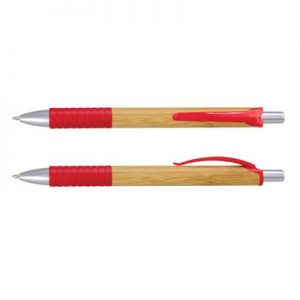 The TRENDS Trinity Bamboo Pen is a retractable ball pen with natural bamboo barrel. 9 colours. Great branded eco pens from TRENDS.