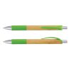 The TRENDS Trinity Bamboo Pen is a retractable ball pen with natural bamboo barrel.  9 colours.  Great branded eco pens from TRENDS.