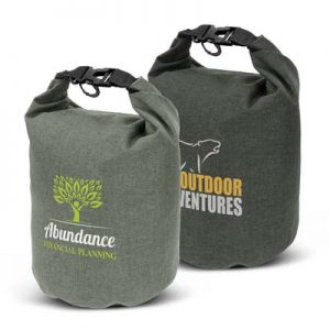 The TRENDS Nautica Dry Bag 5L is a waterproof dry bag, great for storing valuables. Grey. Heather finish. Great branded dry bags from TRENDS.