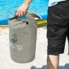 The TRENDS Nautica Dry Bag 10L is a waterproof dry bag, great for storing valuables.  Grey.  Heather finish.  Great branded dry bags from TRENDS.