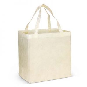 The TRENDS City Shopper Natural Look Tote Bag is a unique large shopping tote bag with natural flecked finish. Natural. Great branded tote bags.