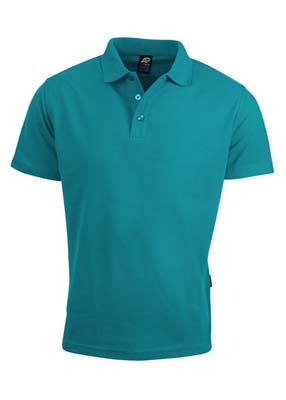 The Aussie Pacific Mens Hunter Polo is a 210gsm, driwear polo. S - 7XL. 17 colours. Ladies & Kids too. Great branded poly/cotton polos from Aussie Pacific.