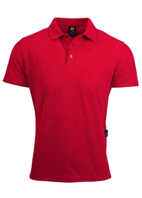 The Aussie Pacific Mens Hunter Polo is a 210gsm, driwear polo. S - 7XL. 17 colours. Ladies & Kids too. Great branded poly/cotton polos from Aussie Pacific.