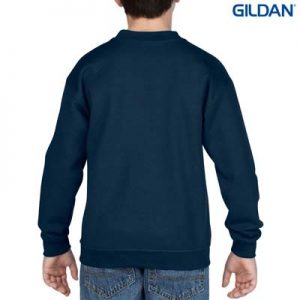 The Gildan Youth Crew Neck Sweatshirt is a 50% cotton/50% polyester crew sweat. 8 colours. S - XL. Great branded crew sweatshirts from Gildan.