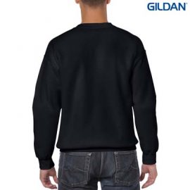 The Gildan Adult Crew Neck Sweatshirt is a 50% cotton/50% polyester crew sweat.  9 colours.  S - 5XL.  Great branded crew sweatshirts from Gildan.