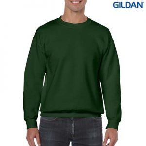 The Gildan Adult Crew Neck Sweatshirt is a 50% cotton/50% polyester crew sweat.  9 colours.  S - 5XL.  Great branded crew sweatshirts from Gildan.