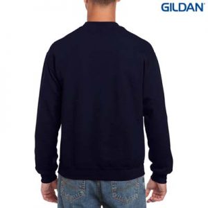The Gildan Adult Crew Neck Sweatshirt is a 50% cotton/50% polyester crew sweat.  9 colours.  S - 5XL.  Great branded crew sweatshirts from Gildan.