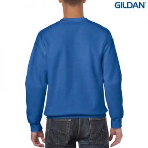 The Gildan Adult Crew Neck Sweatshirt is a 50% cotton/50% polyester crew sweat.  9 colours.  S - 5XL.  Great branded crew sweatshirts from Gildan.