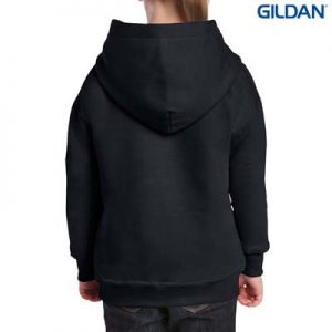 The Gildan Youth Hooded Sweatshirt is a 50% cotton, 279gsm sweatshirt.  8 colours.  XS - XL.  Great branded cost effective hoodies for all occasions.