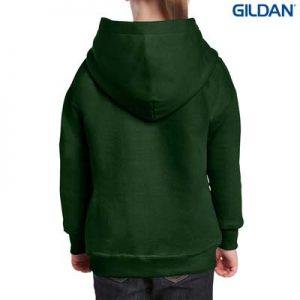 The Gildan Youth Hooded Sweatshirt is a 50% cotton, 279gsm sweatshirt.  8 colours.  XS - XL.  Great branded cost effective hoodies for all occasions.