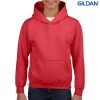 18500B Gildan Youth Hooded Sweatshirt – Red