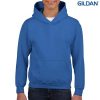 The Gildan Youth Hooded Sweatshirt is a 50% cotton, 279gsm sweatshirt.  8 colours.  XS - XL.  Great branded cost effective hoodies for all occasions.