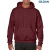 18500 Gildan Adult Hooded Sweatshirt – Maroon