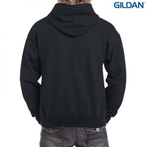 The Gildan Adult Contrast Hooded Sweatshirt is a 50% cotton contrast jersey lined hooded hoodie. 6 colours.  S - 3XL.  Great branded contrast hoodies.
