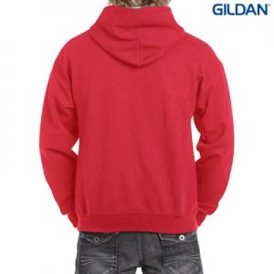 The Gildan Adult Contrast Hooded Sweatshirt is a 50% cotton contrast jersey lined hooded hoodie. 6 colours.  S - 3XL.  Great branded contrast hoodies.