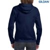 18600FL Gildan Ladies Full Zip Hooded Sweatshirt – Navy