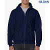 18600 Gildan Adult Full Zip Hooded Sweatshirt – Navy