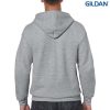 18600 Gildan Adult Full Zip Hooded Sweatshirt – Sport Grey