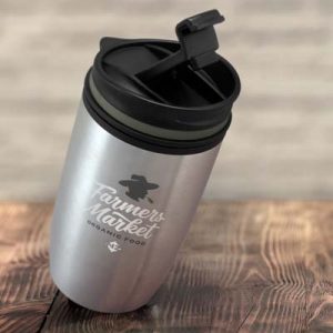 200300 TRENDS Vento Double Wall Cup The TRENDS Vento Double Wall Cup is a 300ml double wall coffee cup with stainless steel outer wall. 3 colours. Great branded double wall drinkware.