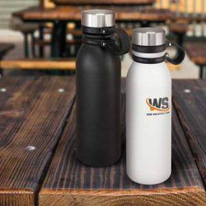 200302 TRENDS Renault Vacuum Bottle The TRENDS Renault Vacuum Bottle is a robust 600ml double wall vacuum bottle. Stainless steel. Black or White. Great branded vacuum bottles.