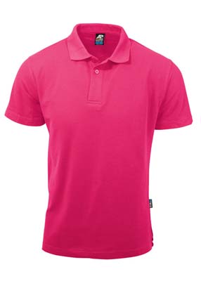 The Aussie Pacific Ladies Hunter Polo is a 210gsm, driwear polo. 6 - 26. 17 colours. Ladies & Kids too. Great branded poly/cotton polos from Aussie Pacific.
