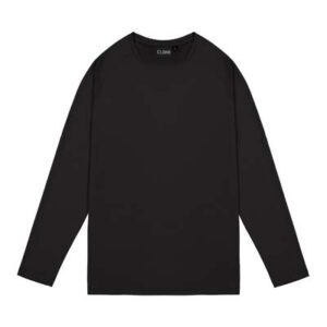 CLOKE-SLK-LS-Tee-Black-F