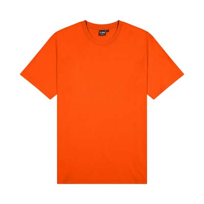 CLOKE-T102-Outline-Kids-Tee-Orange-F