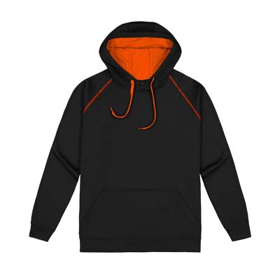 CLOKE-XTHK-Performance-Kids-Hoodie-Black-Orange-F