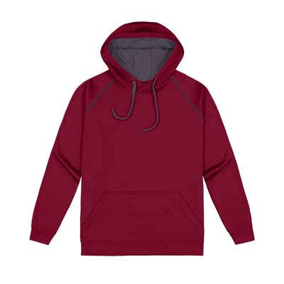 CLOKE-XTHK-Performance-Kids-Hoodie-Maroon-F