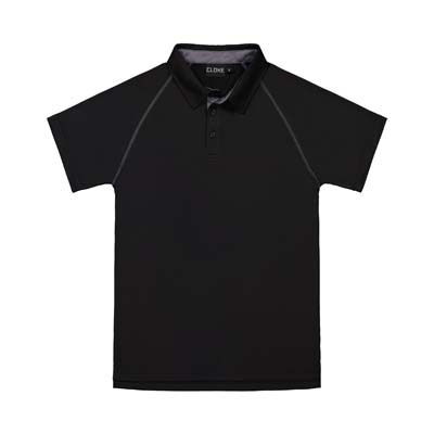 CLOKE-XTP-Performance-Mens-Polo-Black-Grey-F(2)