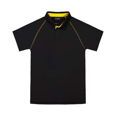 CLOKE-XTPK-Performance-Mens-Polo-Black-Gold-F