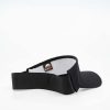 HS15502 Headwear24 Athlete Elastic Visor – Black