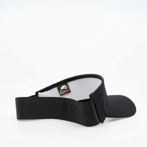 The Headwear24 Athlete Elastic Visor is a 100% polyester visor with elasticated strap. 4 colours. OSFA. Great branded visors ready to be embroidered.
