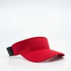 HS15502 Headwear24 Athlete Elastic Visor – Red