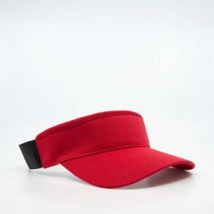 The Headwear24 Athlete Elastic Visor is a 100% polyester visor with elasticated strap. 4 colours. OSFA. Great branded visors ready to be embroidered.
