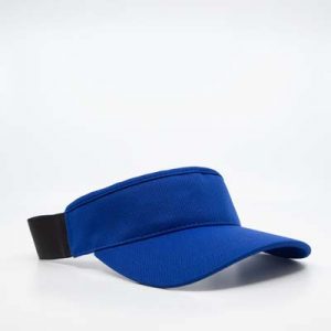 The Headwear24 Athlete Elastic Visor is a 100% polyester visor with elasticated strap. 4 colours. OSFA. Great branded visors ready to be embroidered.