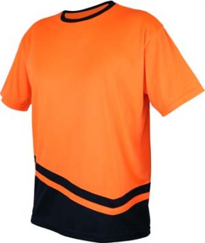 The Work-Guard Peak Performance T Shirt is a polyester, 135gsm hi vis tee.  S - 5xl.  4 colours.  Great branded hi vis performance tees from Workguard.
