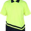 R463X Work-Guard Peak Performance Safety Polo – Hi Vis Yellow/Black