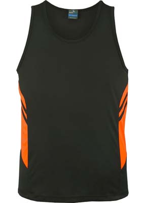 The Aussie Pacific Mens Tasman Singlet is a 150gsm, driwear 100% polyester singlet. 32 colours. S - 5XL. Great branded singlets from Aussie Pacific.