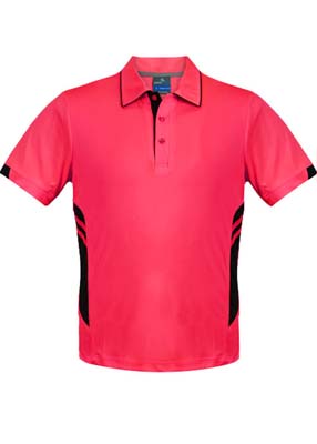 The Aussie Pacific Mens Tasman Polo is a 150gsm, driwear polyester polo shirt. Ladies and Kids available. 32 colours. Great branded polos from Aussie Pacific.