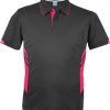 The Aussie Pacific Mens Tasman Polo is a 150gsm, driwear polyester polo shirt.  Ladies and Kids available.  32 colours.  Great branded polos from Aussie Pacific.