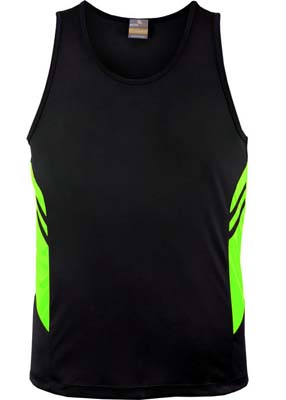 The Aussie Pacific Kids Tasman Singlet is a 150gsm, driwear 100% polyester singlet. 32 colours. 4 - 16. Great branded singlets from Aussie Pacific.