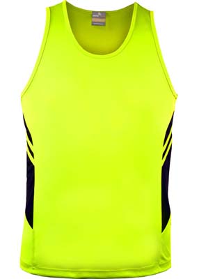 The Aussie Pacific Kids Tasman Singlet is a 150gsm, driwear 100% polyester singlet. 32 colours. 4 - 16. Great branded singlets from Aussie Pacific.
