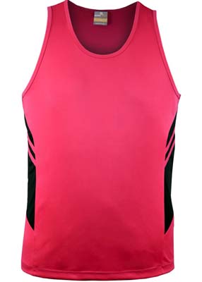 The Aussie Pacific Kids Tasman Singlet is a 150gsm, driwear 100% polyester singlet. 32 colours. 4 - 16. Great branded singlets from Aussie Pacific.