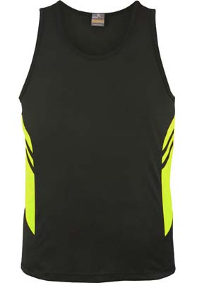The Aussie Pacific Kids Tasman Singlet is a 150gsm, driwear 100% polyester singlet. 32 colours. 4 - 16. Great branded singlets from Aussie Pacific.