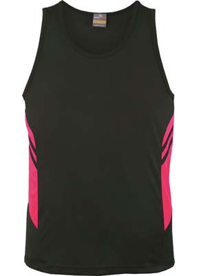The Aussie Pacific Kids Tasman Singlet is a 150gsm, driwear 100% polyester singlet. 32 colours. 4 - 16. Great branded singlets from Aussie Pacific.