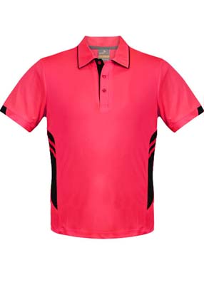 The Aussie Pacific Kids Tasman Polo is a 150gsm, driwear polyester polo shirt. Ladies and Mens available. 30 colours. Great branded polos from Aussie Pacific.