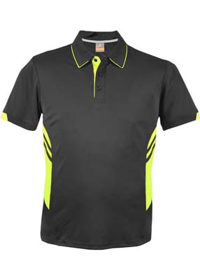 The Aussie Pacific Kids Tasman Polo is a 150gsm, driwear polyester polo shirt. Ladies and Mens available. 30 colours. Great branded polos from Aussie Pacific.
