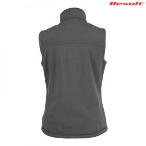 The Result Ladies Classic Softshell Vest is a waterproof, breathable, windproof softshell vest. 2 colours. S - 2XL. Great bonded softshell vests from Result.